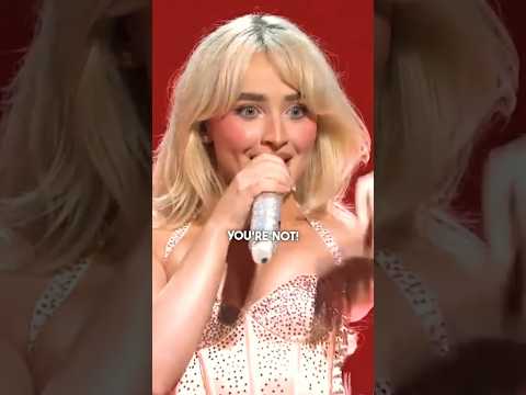 Sabrina Carpenters Message To The Haters While Performing On Snl For The First Time! Shorts