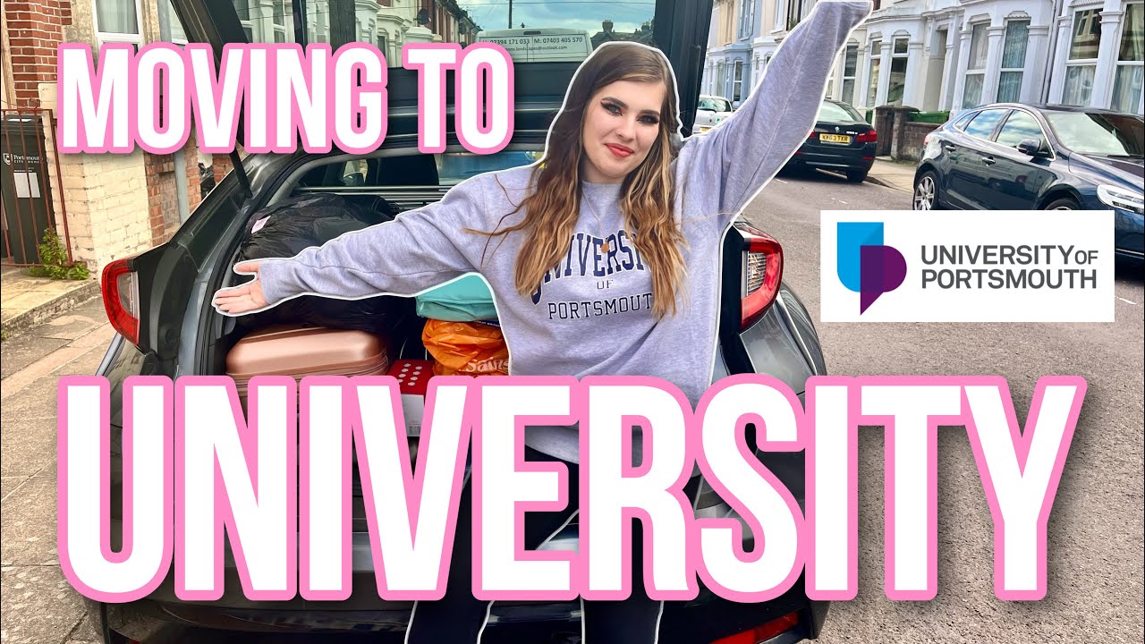 MOVING TO UNIVERSITY 2022 | University of Portsmouth vlog