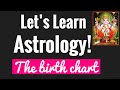 Learn astrology  vedic astrology basics  1 the birth chart