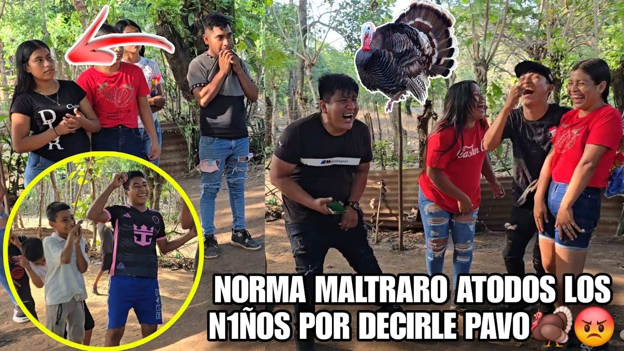 ISA Le Puso El Reto Del Pavo Atodos y Nadie Paraba De Reirse De NORMA🤣😱