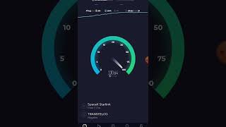 April 5 2023 Starlink Internet Speed Test 10:00pm