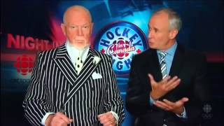 HNIC Coach's Corner Don Cherry Ron MacLean. 6/12/13 Boston Bruins vs Chicago Blackhawks NHL Hockey