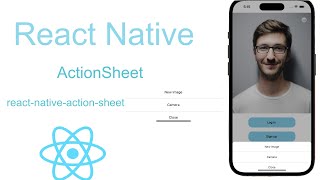 How to create ActionSheet in react native