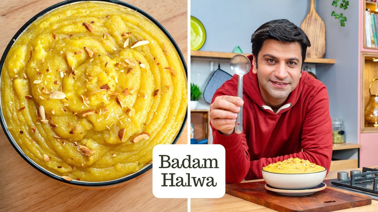 Winter Special Badam Halwa | बादाम का हलवा | Almond Halwa Recipe | Chef Kunal Kapur Dessert Recipe | Kunal Kapoor