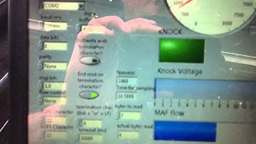Simple Overview of Datalogging System for my Car using an AVR and LabVIEW