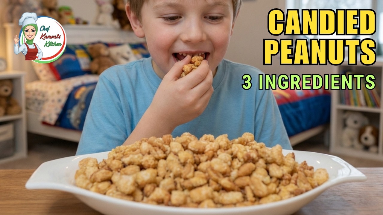 Candied Peanuts (3 Ingredients!) | Easy 5-Minute Stovetop Recipe - YouTube