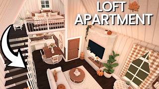 Building a FALL LOFT APARTMENT in Bloxburg!