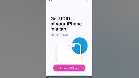 How to get UDID of your iPhone without iTunes