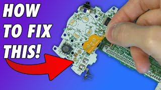 Fixing GBA Button Pads