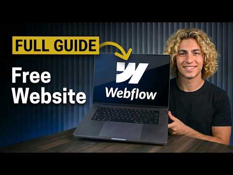 How to Create a Free Website Using Webflow (Beginner's Guide 2026)