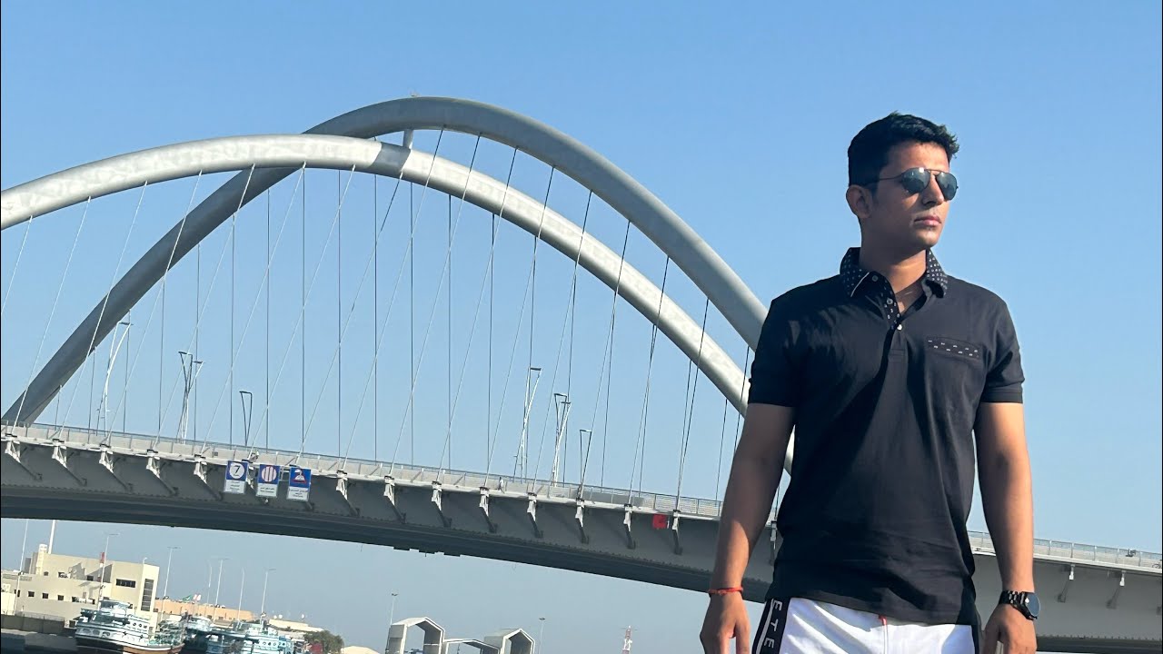 Visiting Shree Krishna Temple in Dubai  and deira creek