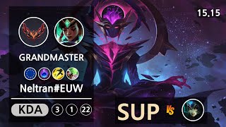롤 EUW 그랜드마스터 서폿 카르마 " Neltran#EUW " | Patch 15.15