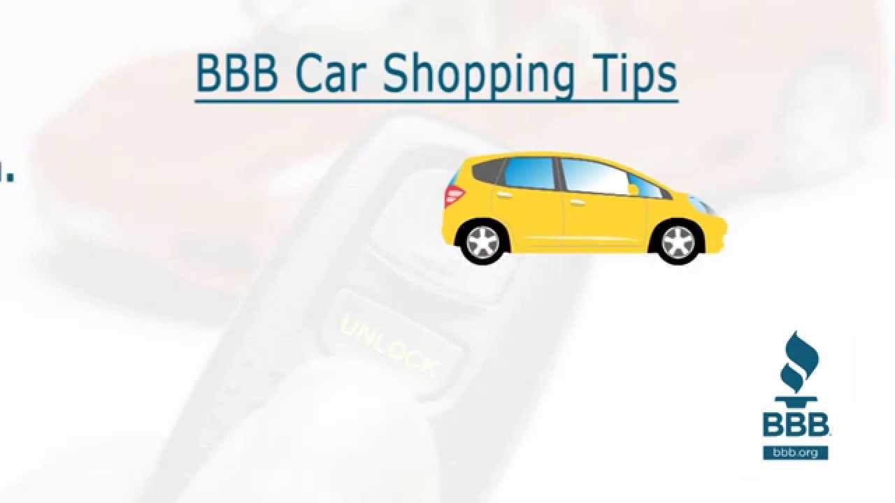 BBB Tips for Car Buying YouTube