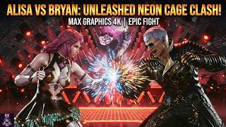 Tekken 8 | Alisa vs Bryan | Thruster Android vs Unstoppable Reaver [PC 4K 60FPS]