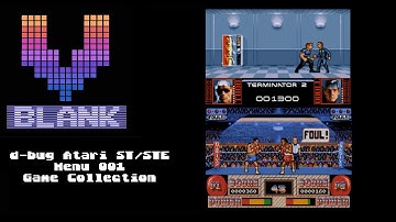 d-bug Menu 001 for the Atari ST/STE - Pro Boxing Simulator - REDUX