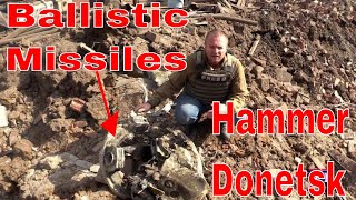 Ballistic Missiles &amp; American Rockets Hammer Donetsk Russia Ukraine Warzone