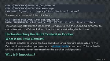 Troubleshooting Docker Build Errors for Your Spring Boot Application: Common Pitfalls and Solutions