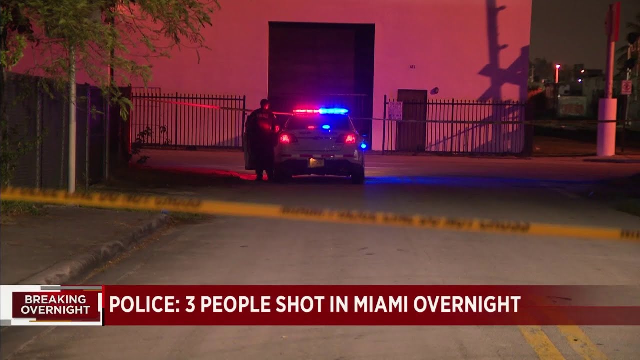 Police investigating Miami triple shooting - YouTube