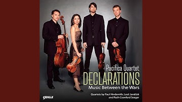 String Quartet No. 2, JW VII/13, "Listy duverne" (Intimate Letters) : IV. Allegro