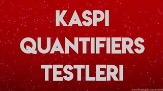 Kaspi Quantifiers testləri #quantifiers  #buraxılışimtahanı #miq2022 screenshot 5