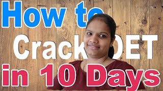 How I cracked  OET in 10 Days | Helna's Academy Update