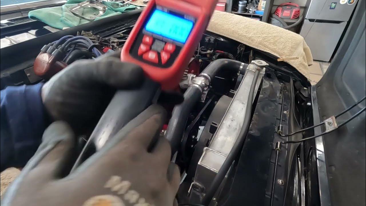 Fiat 124 Spider 2000, Set ignition timing at 38 BTDC at 3k rpm using a