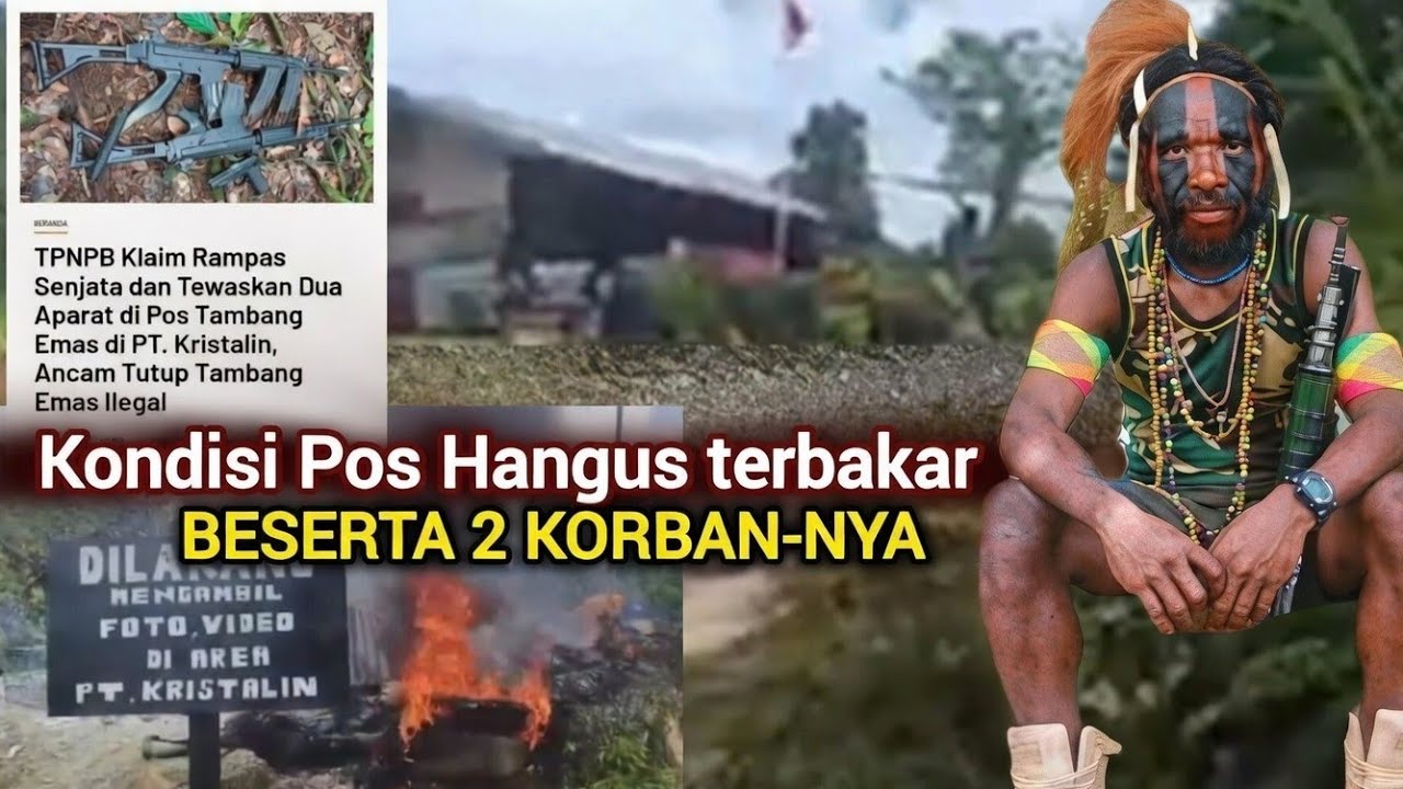 Laporan Klaim Kelompok Aibon Kogoya Terkait Insiden Pos Jaga TNI di PT Kristalin