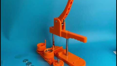 How to Make a Magnetic Badge with 108 Model Button Maker?