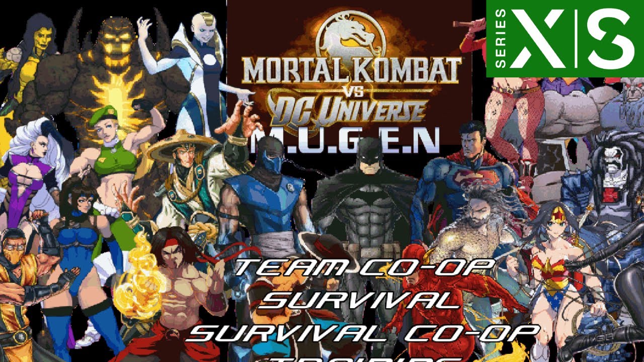 Mortal Kombat VS DC Comics MUGEN | Xbox Series X | Ikemen GO