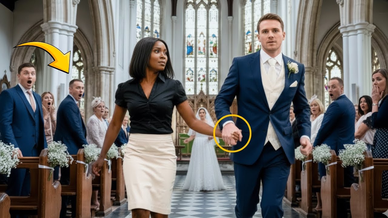 Billionaire Is Shocked When A Black Waitress Pulls Him Away From His Wedding… But Seconds Later