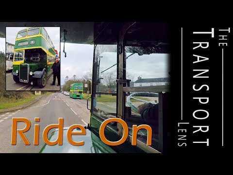 Classic Bus Ride on TFJ 808 - Guy Arab Double Decker