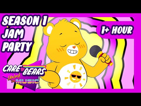 @carebears - 1+ Hour Jam Party! 🎶🐻💜 | Care Bear: Unlock the Music | Season 1 Compilation