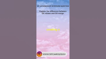 Git for Developers: Common Interview Questions #codinginterview #developerskills #gitinterview