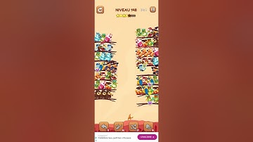 bird sort 2 color puzzle solution niveau 148 #games #gaming #puzzle #puzzlegame #androidgames