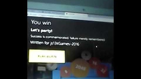 couch 2048 finish screen | official