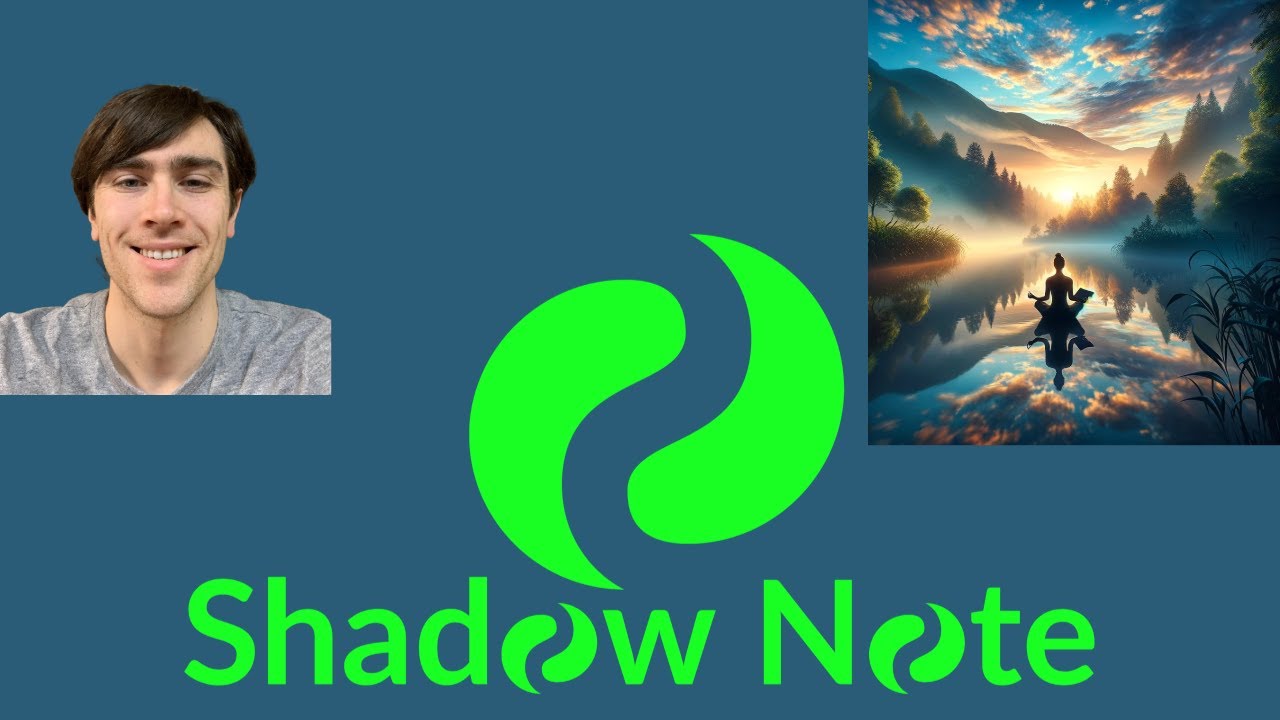 Explore Inner Peace: Shadow Note Mindfulness Journal - Your Ultimate Self-Reflection Tool | Web Demo