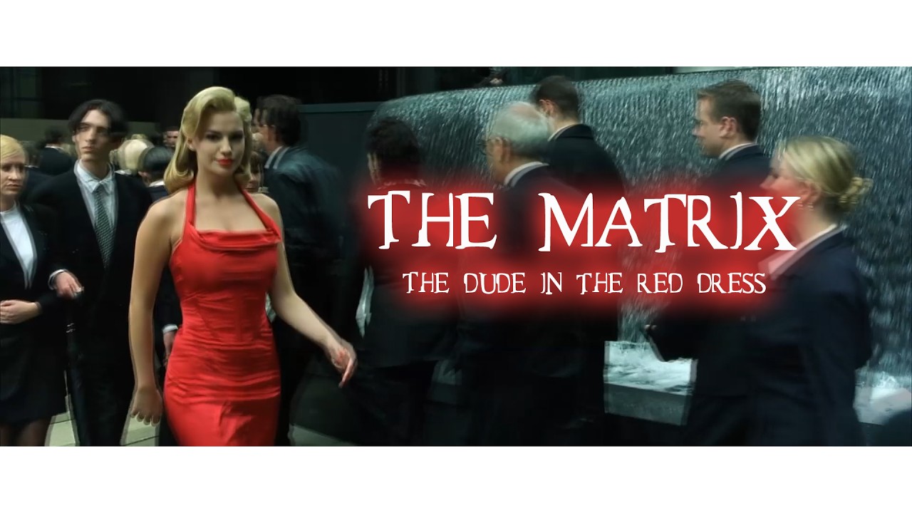 The Matrix The Dude In The Red Dress The Matrix The Dude In The Red Dress