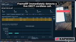 FrameRF - DECT Cordless Calling a Dual-SIM Smartphone (ho. Mobile + Very Mobile eSIM) screenshot 1