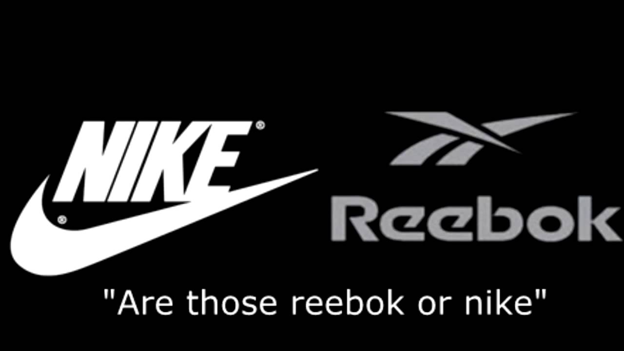 reebok or nike funny