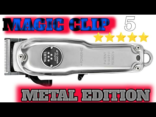 Wahl 5 Star Series Cordless Magic Clip Clipper Metal Edition 8509