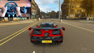 McLaren Senna - Forza Horizon 4 - Logitech G29 Gameplay