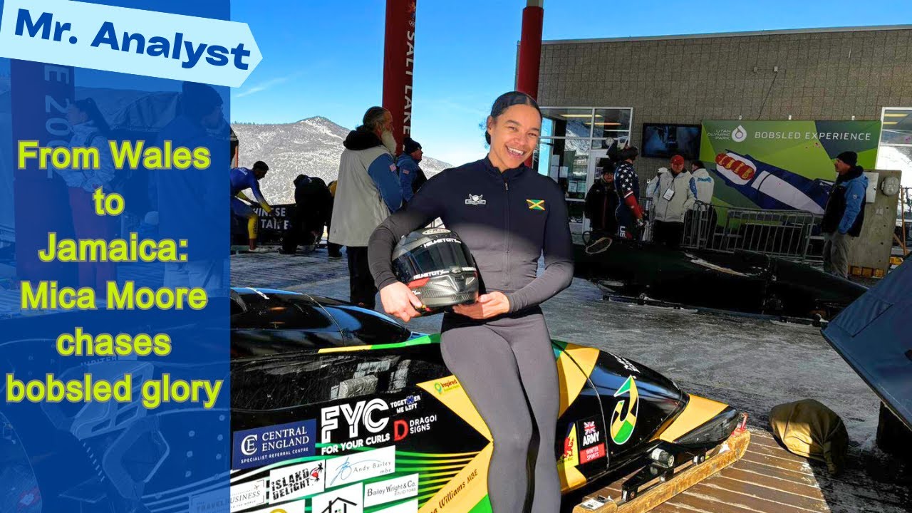 From Wales to Jamaica: Mica Moore chases bobsled glory