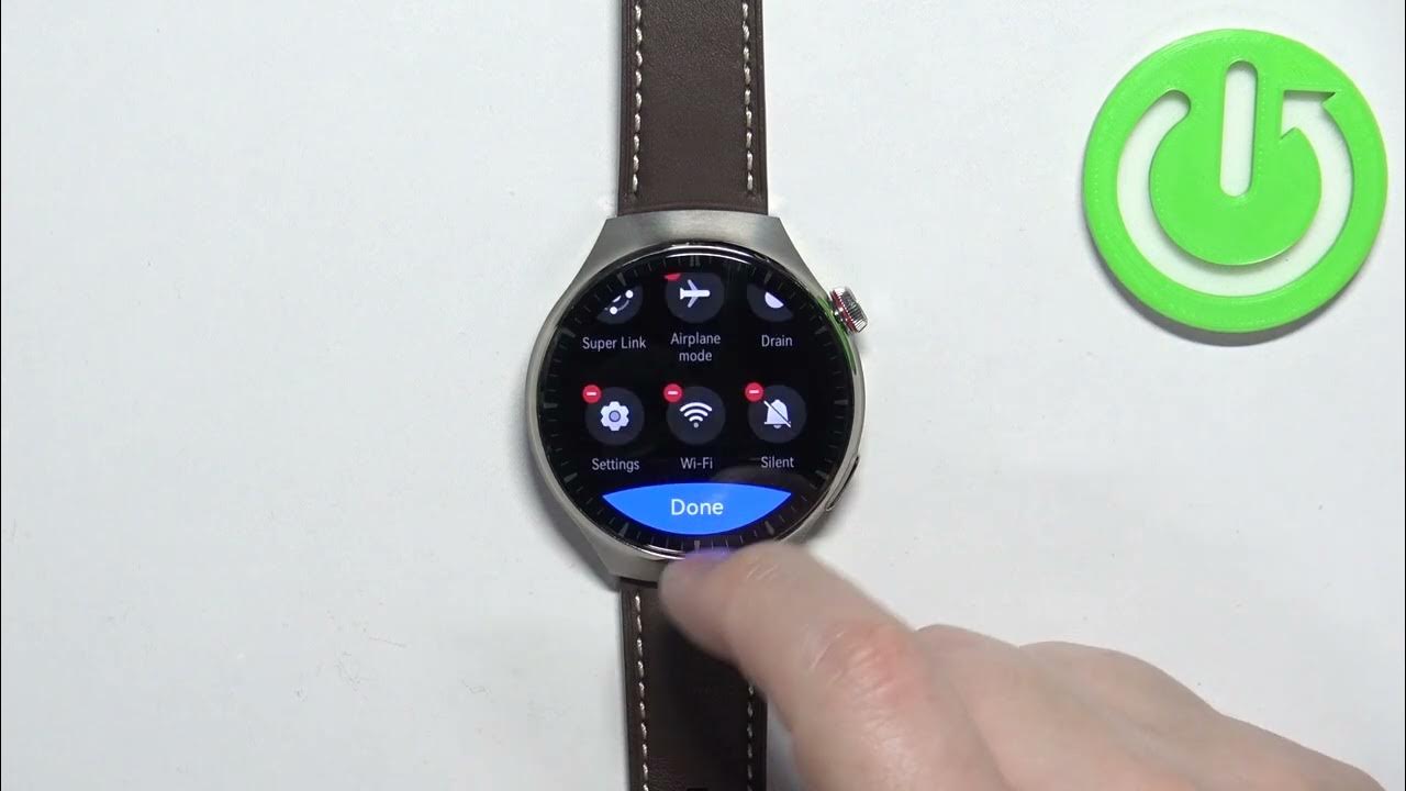 how-to-lock-touch-screen-on-huawei-watch-4-pro-youtube