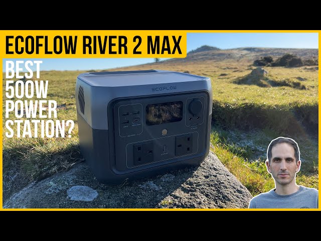 EcoFlow 500W Output/1000W Peak Push-Button Start Solar Generator RIVER 2 Max  with 160W Solar Panel RIVER2Max+160W - The Home Depot
