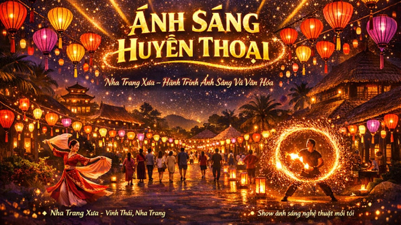 Ánh Sáng Huyền Thoại Tại Nha Trang Xưa l 4K l