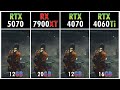 RTX 5070 vs RX 7900 XT vs RTX 4070 vs RTX 4060 Ti - Performance in 20 Games