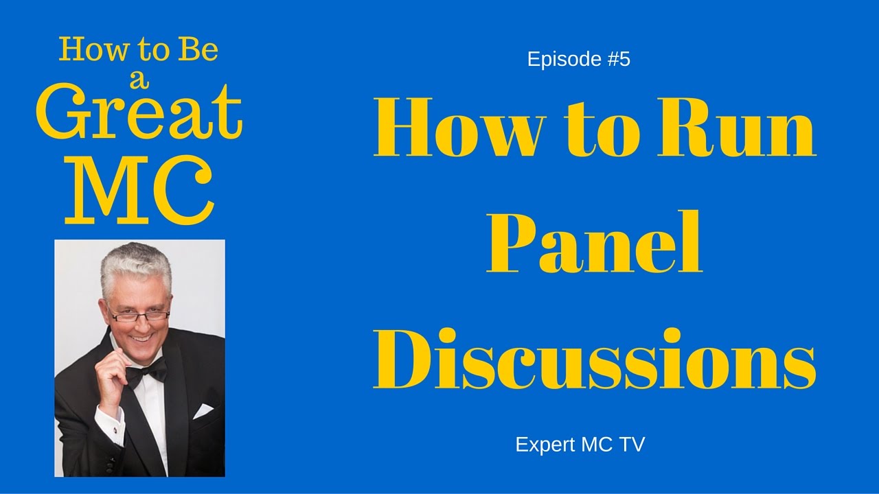 Master Of Ceremony Tips Tutorials Panel Discussion Part 5 Youtube