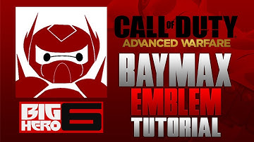 Call of Duty: Advanced Warfare Baymax Emblem Tutorial