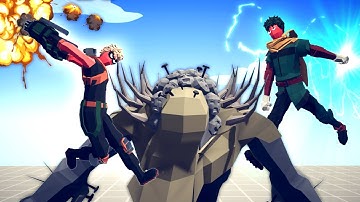 DEKU & BAKUGO (MHA) VS ALL UNITS IN TABS | Totally Accurate Battle Simulator