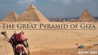 The Great Pyramid of Giza and Sphinx Walk in The Egyptian Sun [EGYPT WALK 2025]